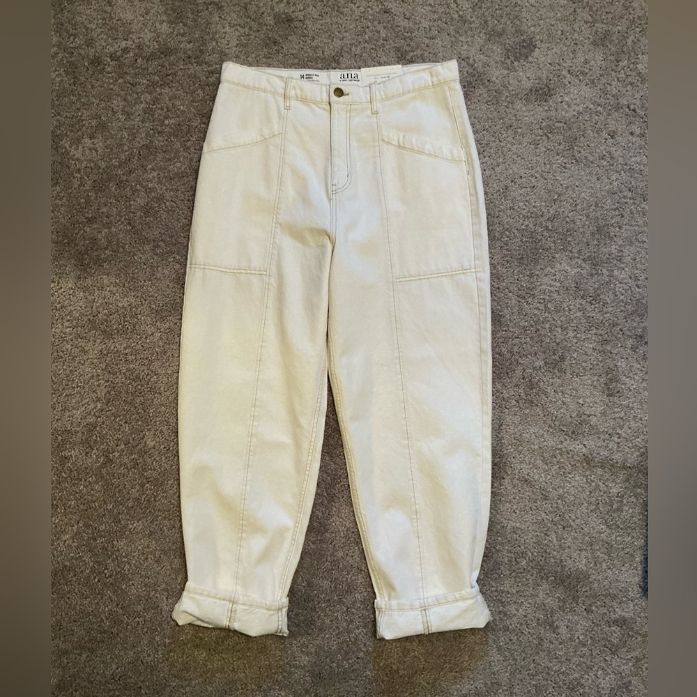 Women's High Rise Barrel Jeans